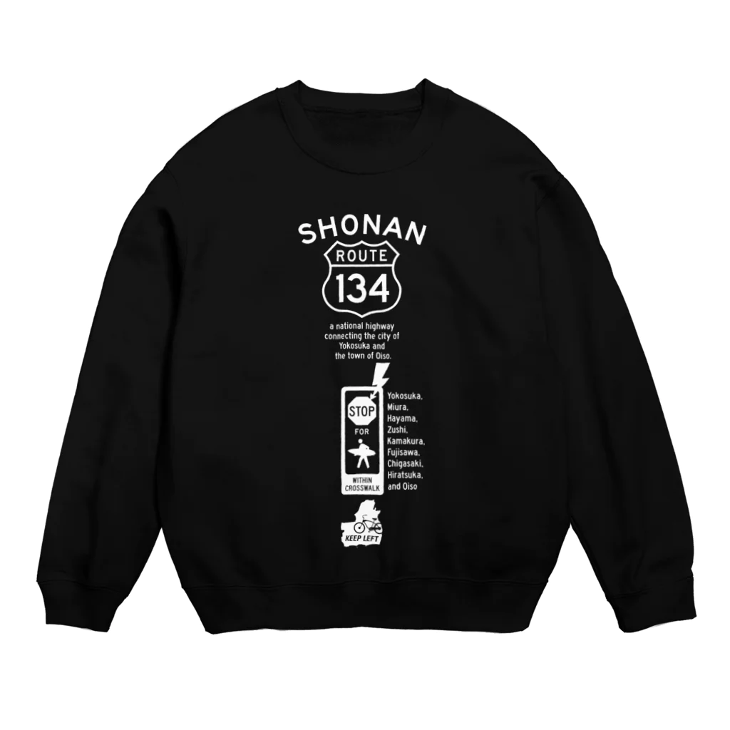 boldandnewのR134_No.001_WH Crew Neck Sweatshirt