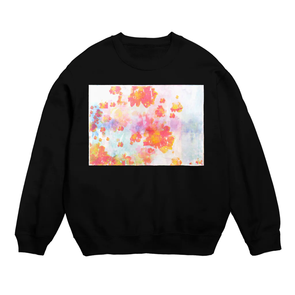 Atsuo Yokoyamaの想念を抱えながら見る景色は実際の姿とは異なる(橙) Crew Neck Sweatshirt