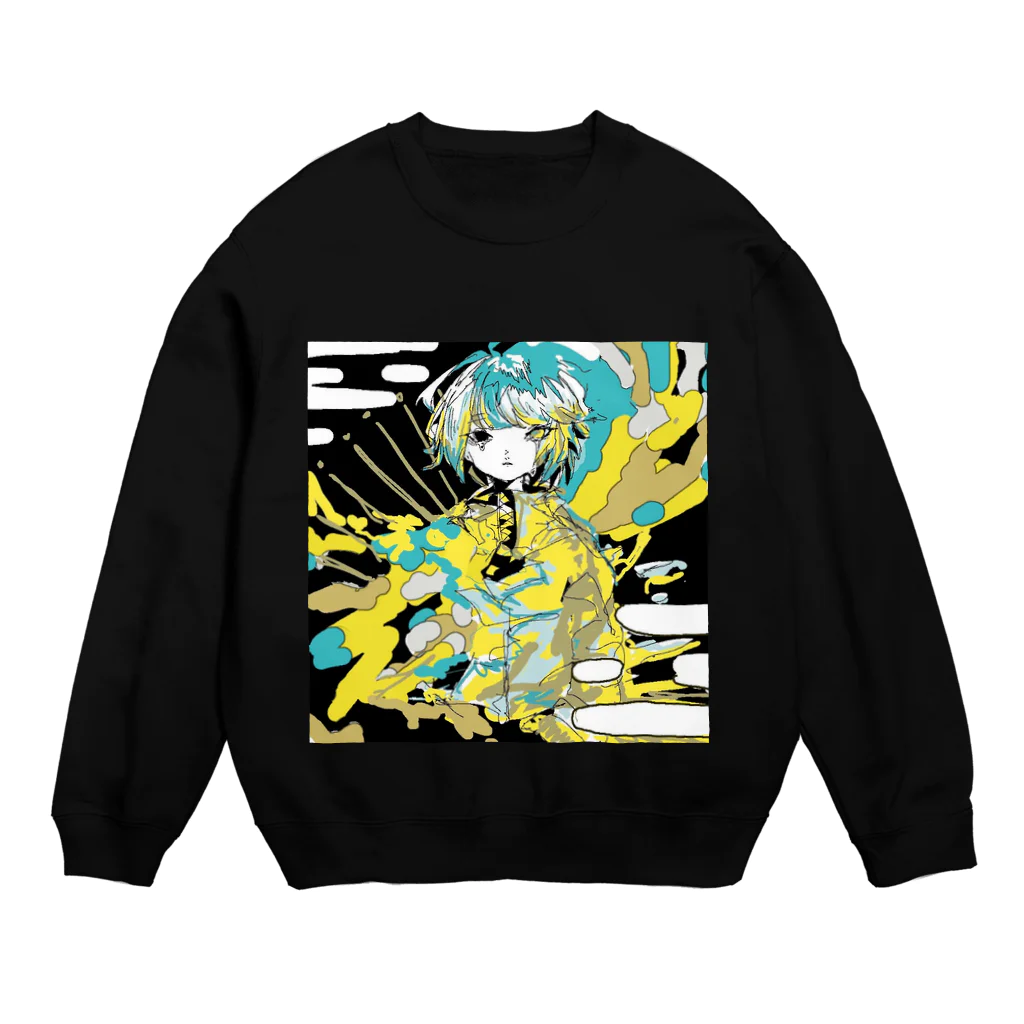 目瀞ちょすの光 Crew Neck Sweatshirt