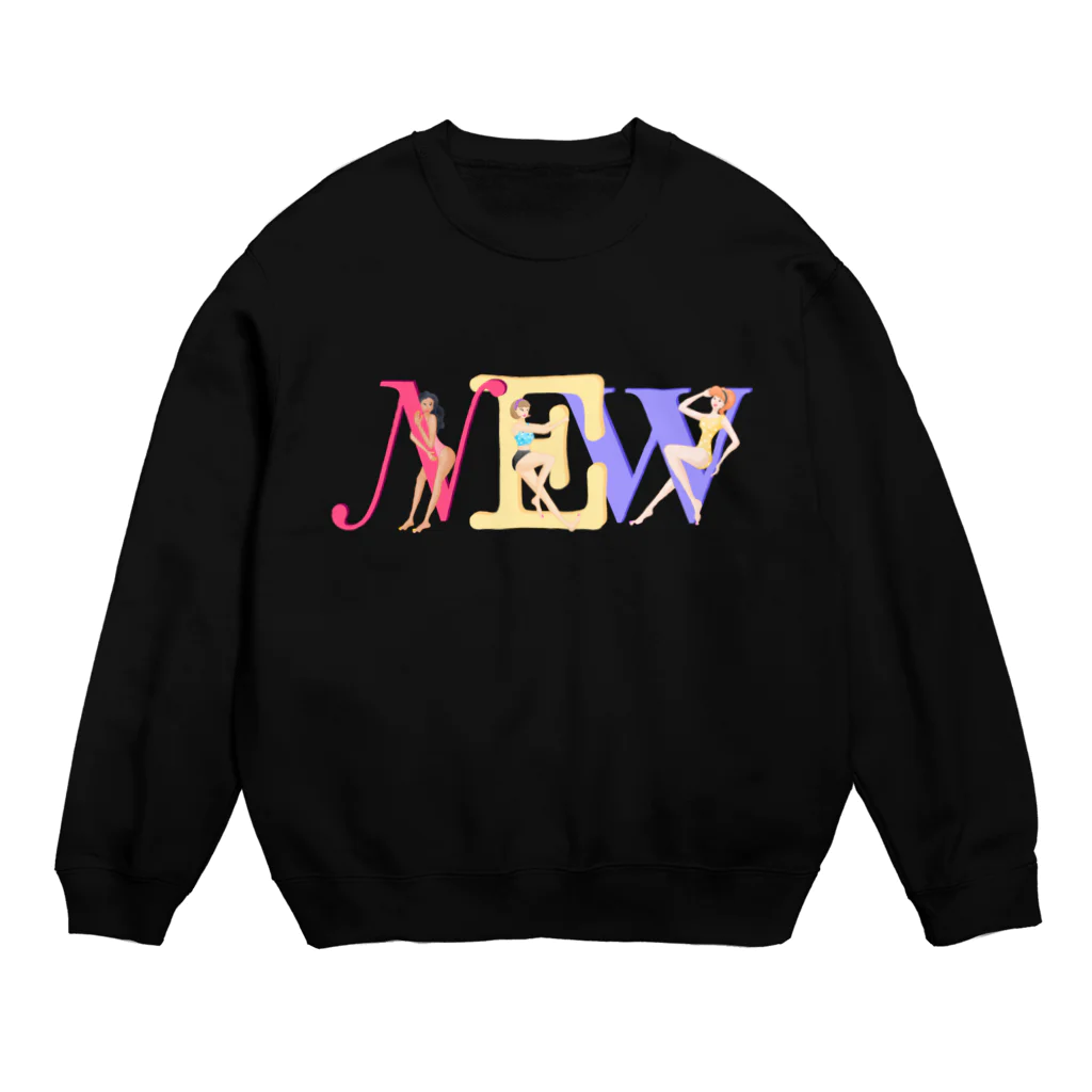 ミクフク屋さんのNEWgirls Crew Neck Sweatshirt