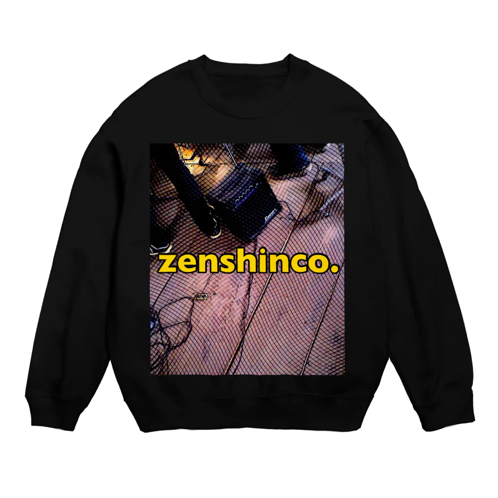 zenshinco.recordのzenshinco-xx02 Crew Neck Sweatshirt