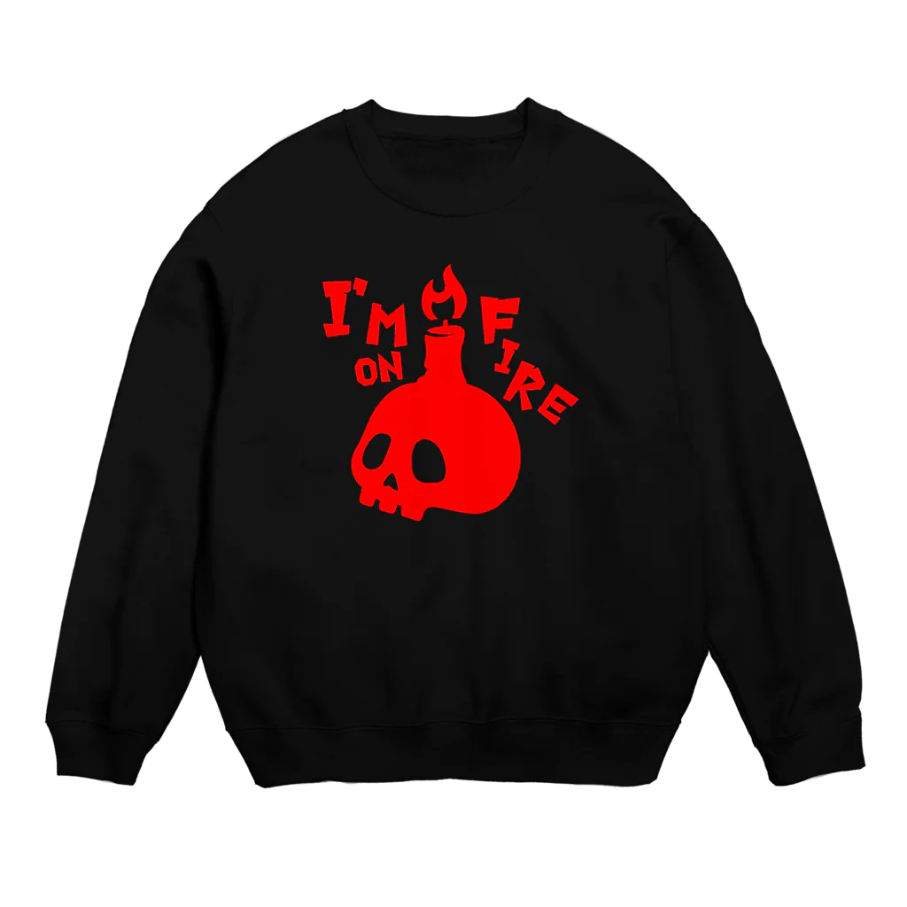 Bootleg BustersのI'M ON FIRE Crew Neck Sweatshirt