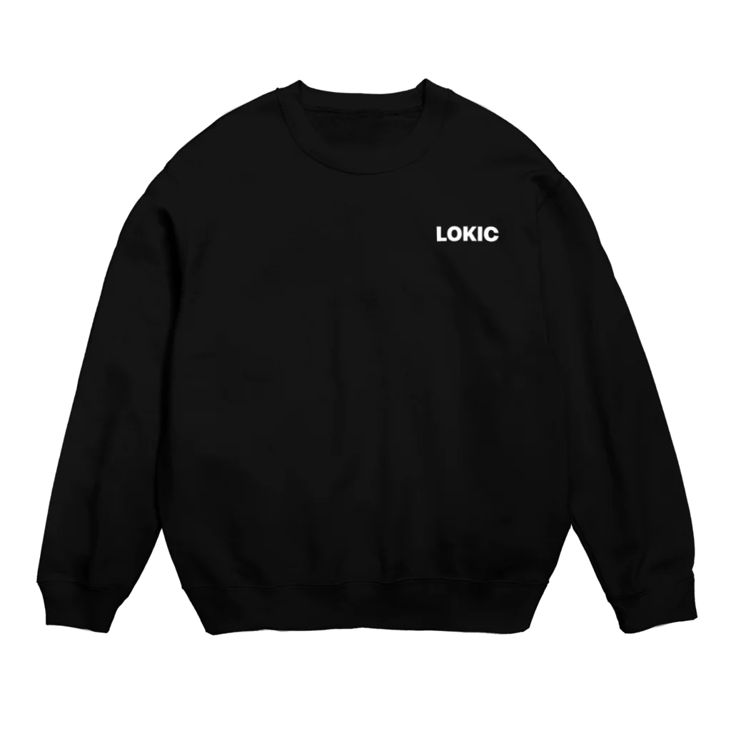 LokiC / ロキシーのシンプルスウェット Crew Neck Sweatshirt