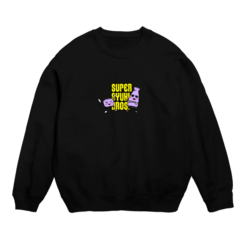 SAKEKASUのSUPER SYUKI BROS. Crew Neck Sweatshirt