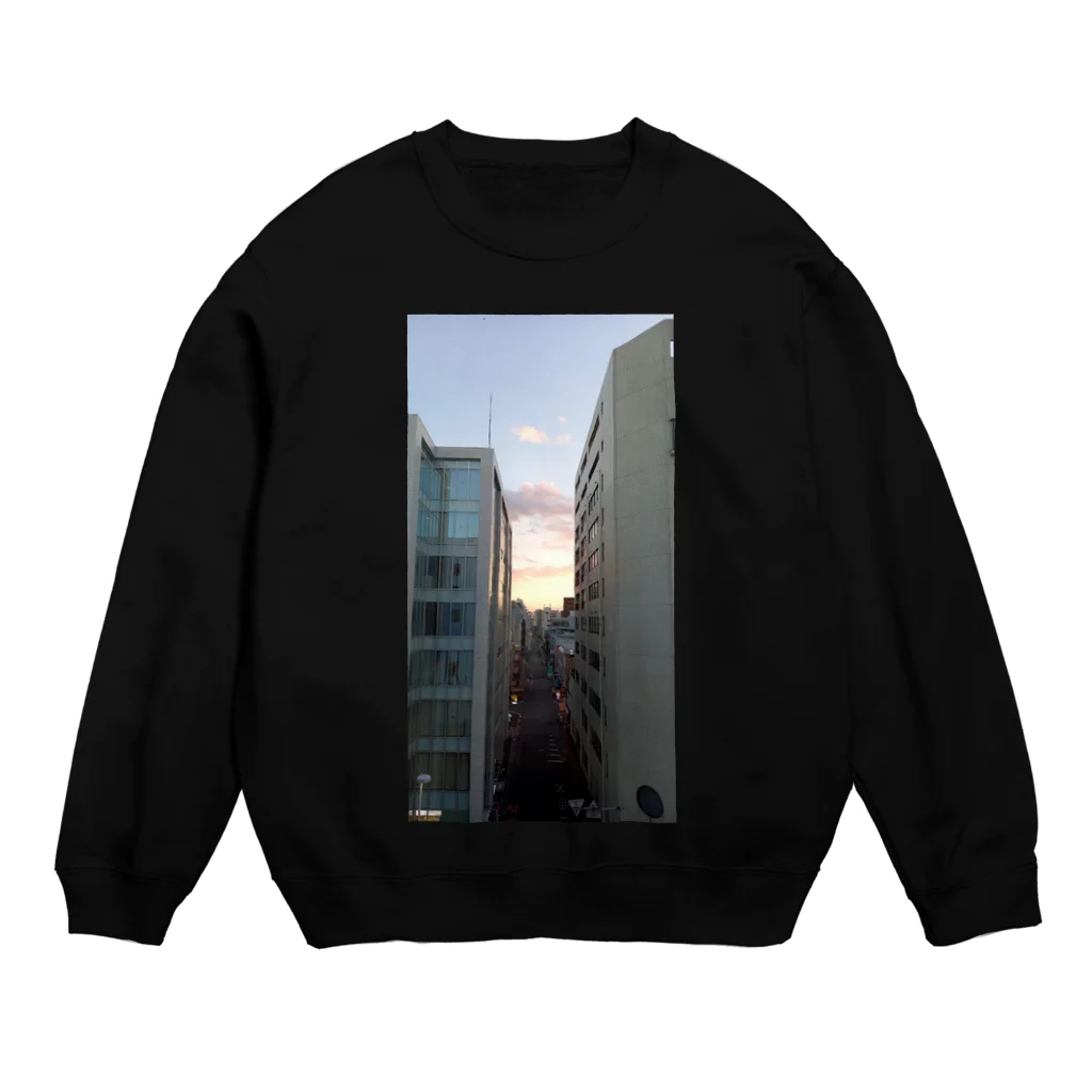 木ノ下商店のビルとビルの間から Crew Neck Sweatshirt