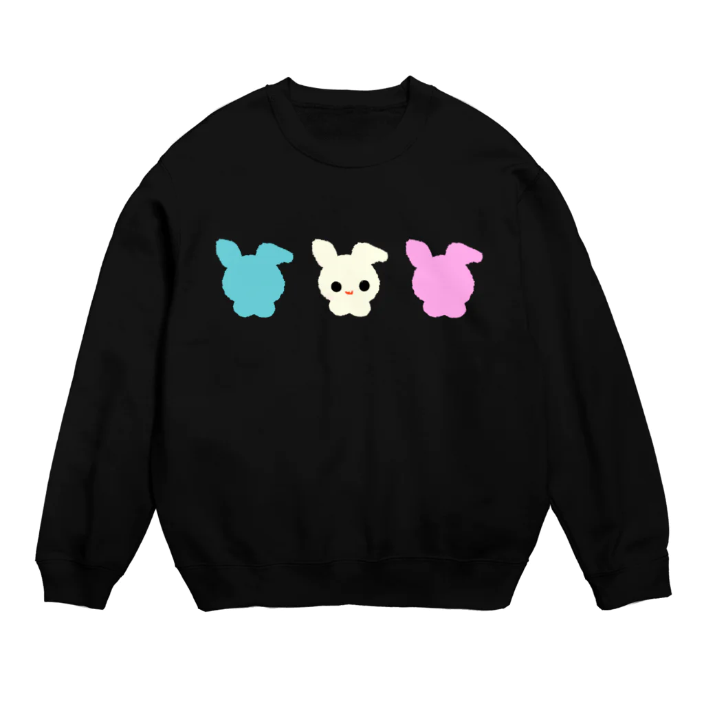 ちびもりのUSAGIいろいろ🐰 Crew Neck Sweatshirt