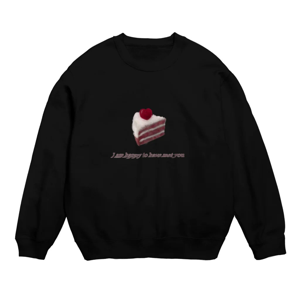 YOLOYOLOのケーキ Crew Neck Sweatshirt