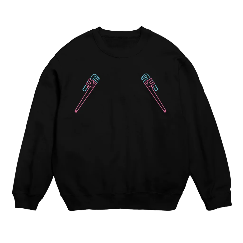 文化人のwrench(neon) Crew Neck Sweatshirt