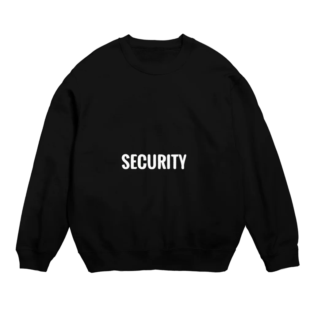 Jiroumaruのsecurity Tシャツ Crew Neck Sweatshirt