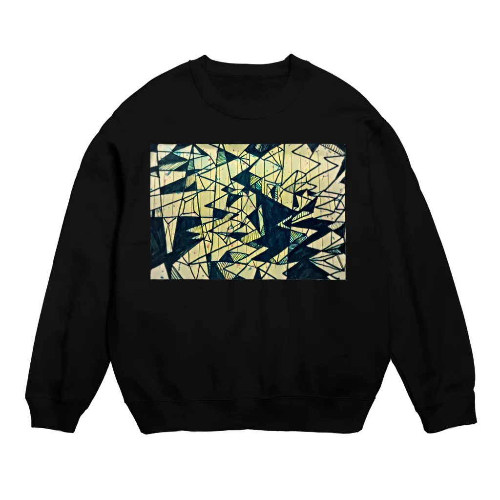 空が青いなの依存 Crew Neck Sweatshirt