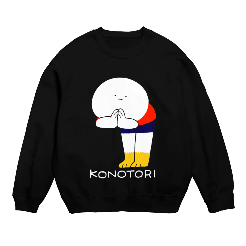 mondesuのこのとおり Crew Neck Sweatshirt