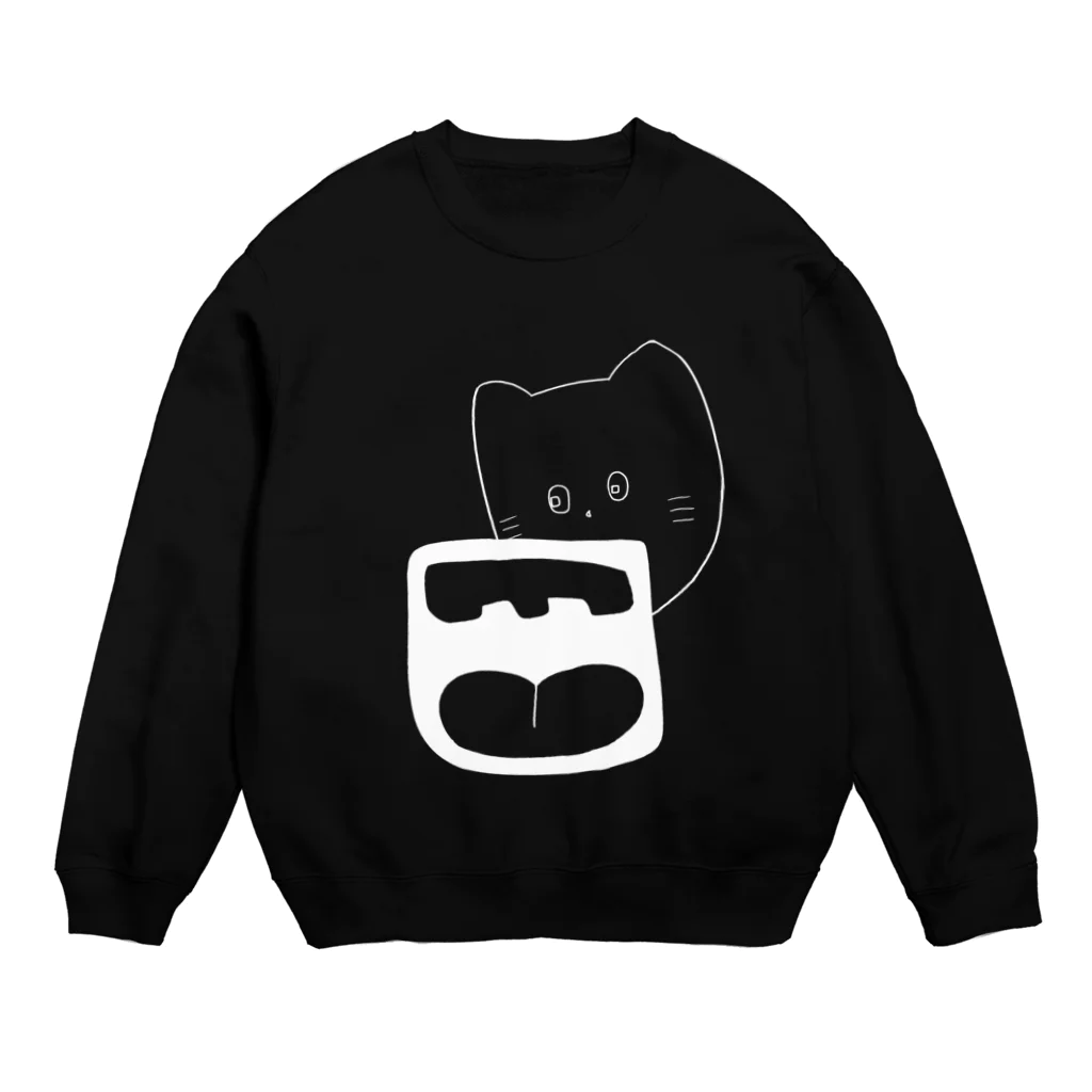 アスカ🎂2016/3娘のおおぐちねこ Crew Neck Sweatshirt