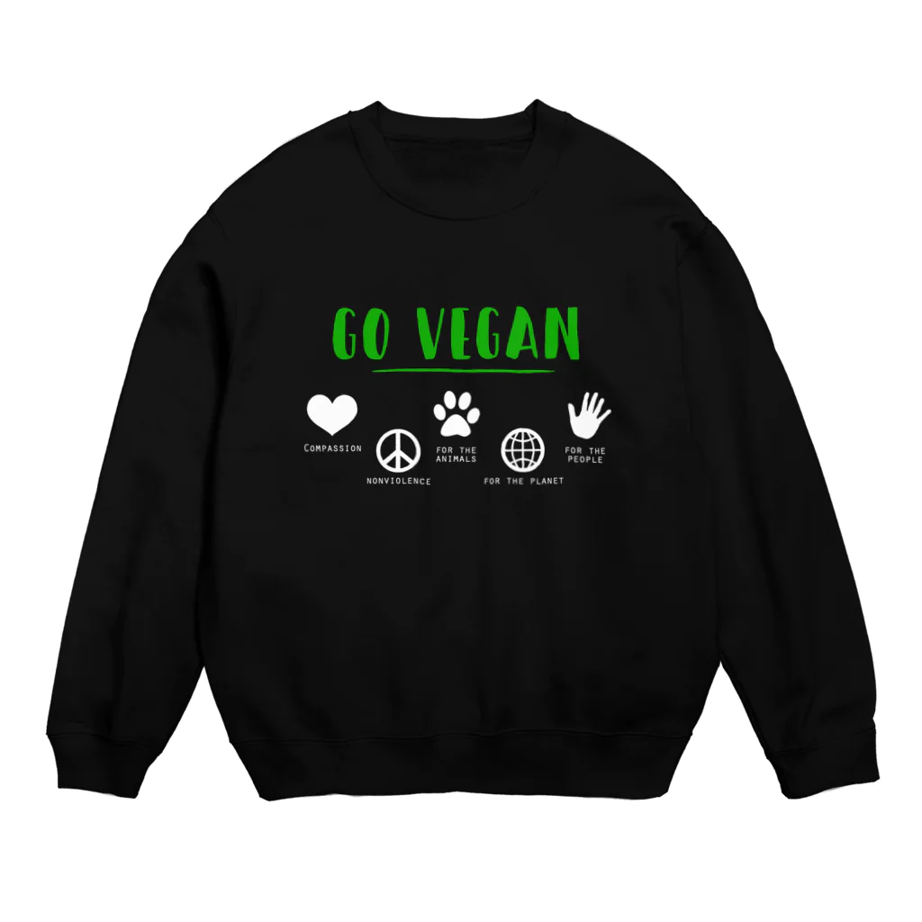 GO VEGANのGO VEGAN - スウェットB Crew Neck Sweatshirt