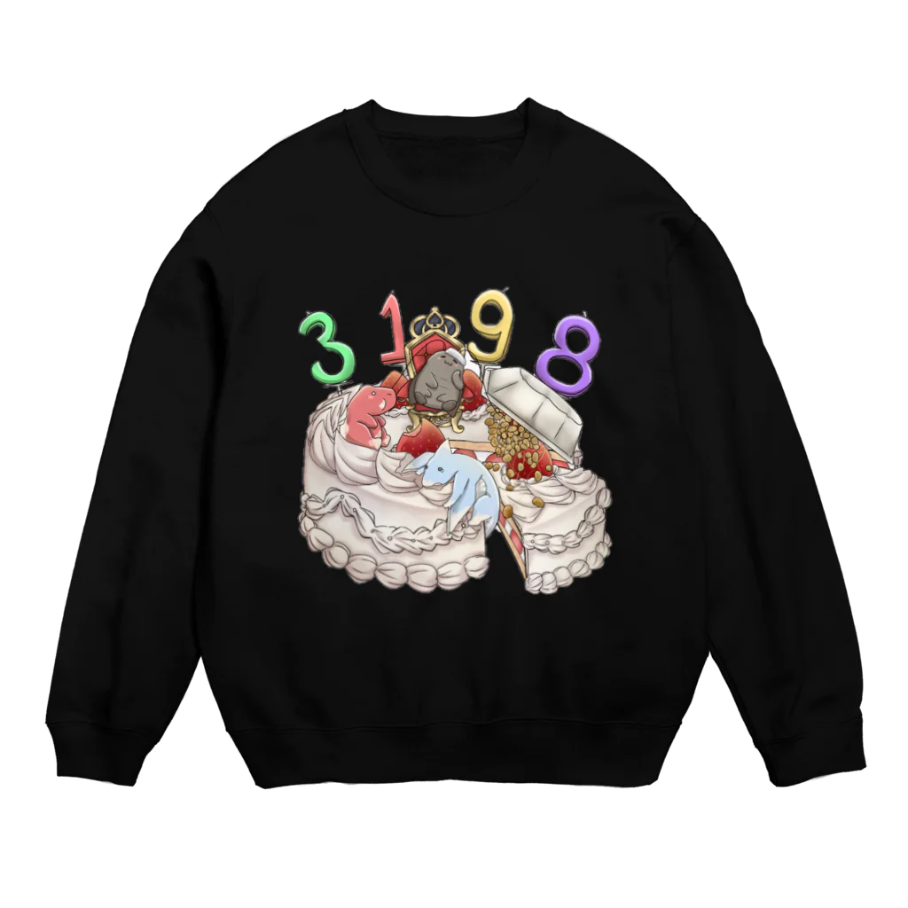 ゴキブリの最強ぐっずのごきウェットver.3198 Crew Neck Sweatshirt