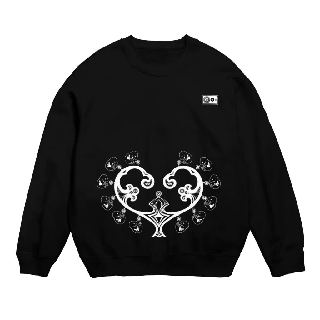 キメラ運輸の母胎(白) Crew Neck Sweatshirt