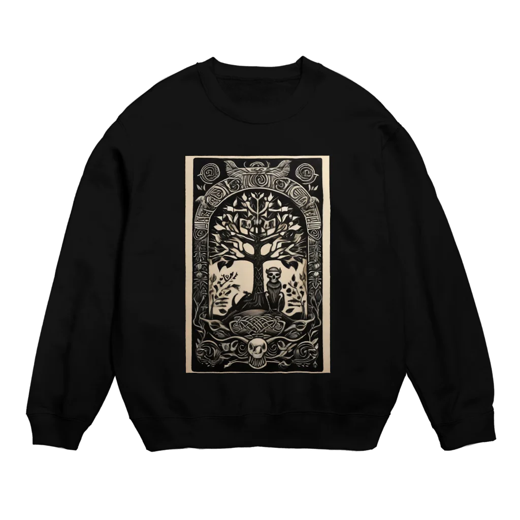 Skull sectionのドクロの木 Crew Neck Sweatshirt