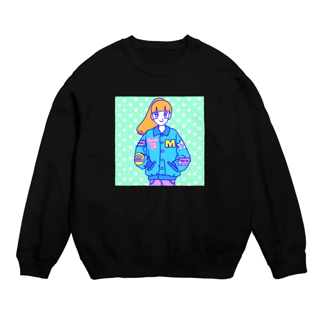 Sugisugi shopのコーチジャケットガール Crew Neck Sweatshirt