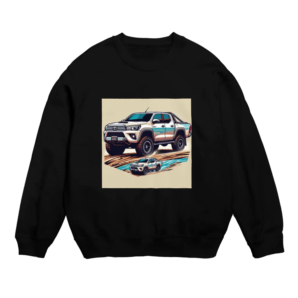 shira009のDart HILUX Crew Neck Sweatshirt