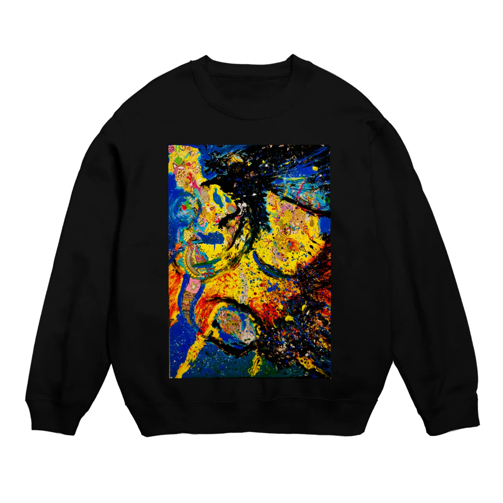 成宮成人の八咫烏 Crew Neck Sweatshirt