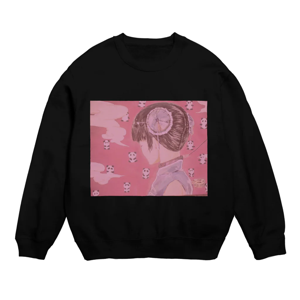 ササキカレンのニーハオ中華 Crew Neck Sweatshirt