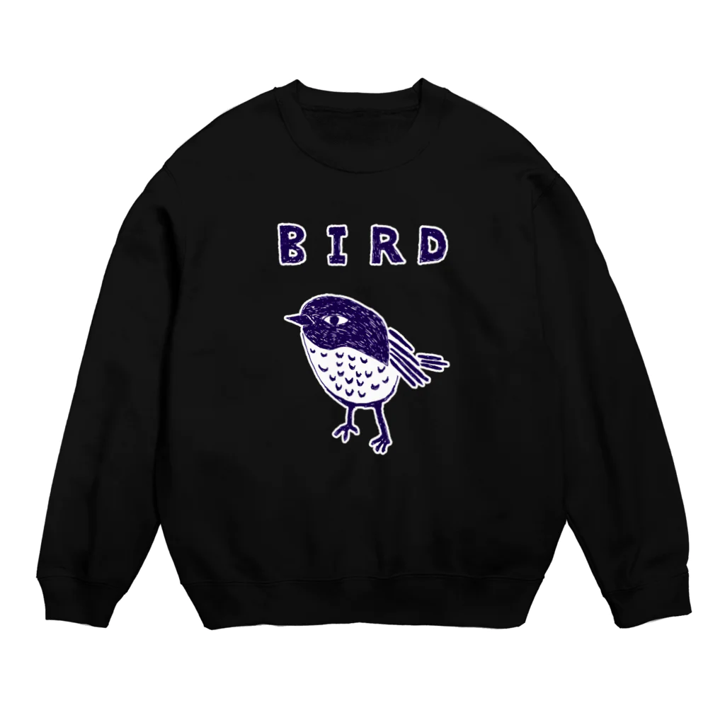 NIKORASU GOのトリマニア専用デザイン「BIRD」（Tシャツ・パーカー・グッズ・ETC） Crew Neck Sweatshirt