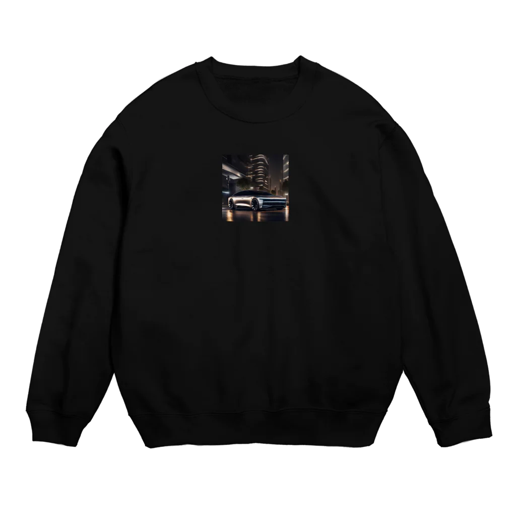 Try Anythingのラグジュアリーカー コレクション Crew Neck Sweatshirt