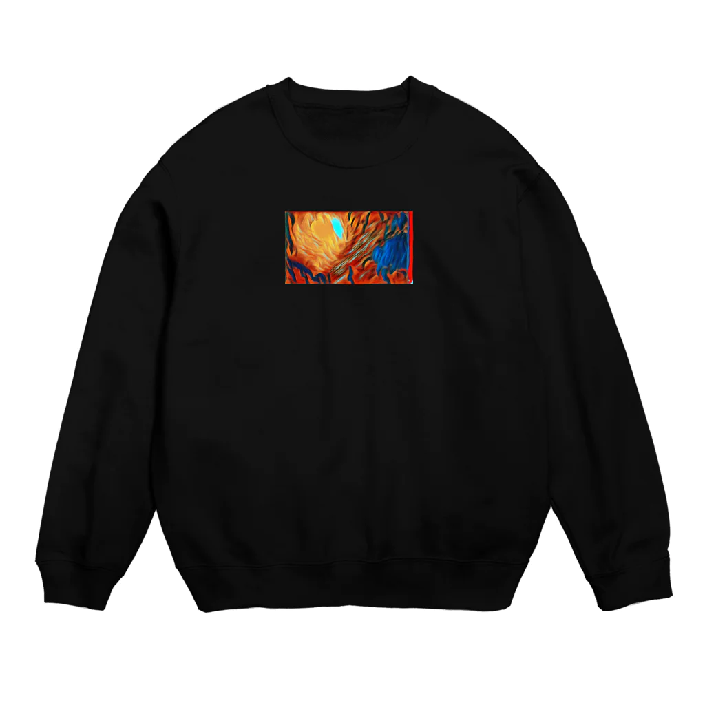 Try Anythingのファイヤー シリーズ Crew Neck Sweatshirt