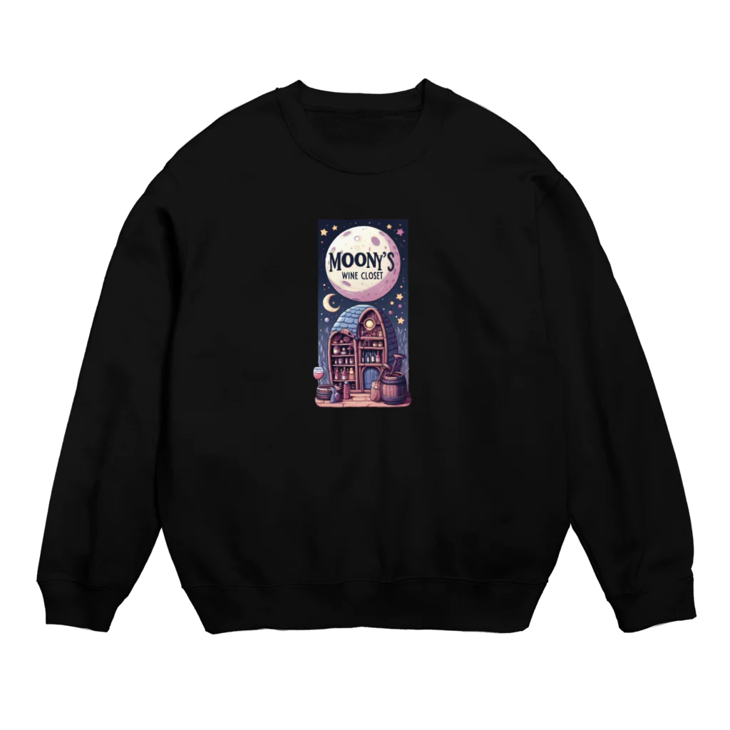 MOONY'S Wine ClosetのWine Treasure Trove Crew Neck Sweatshirt