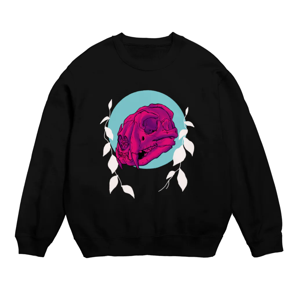 leaf【MOON】のpink_bone Crew Neck Sweatshirt