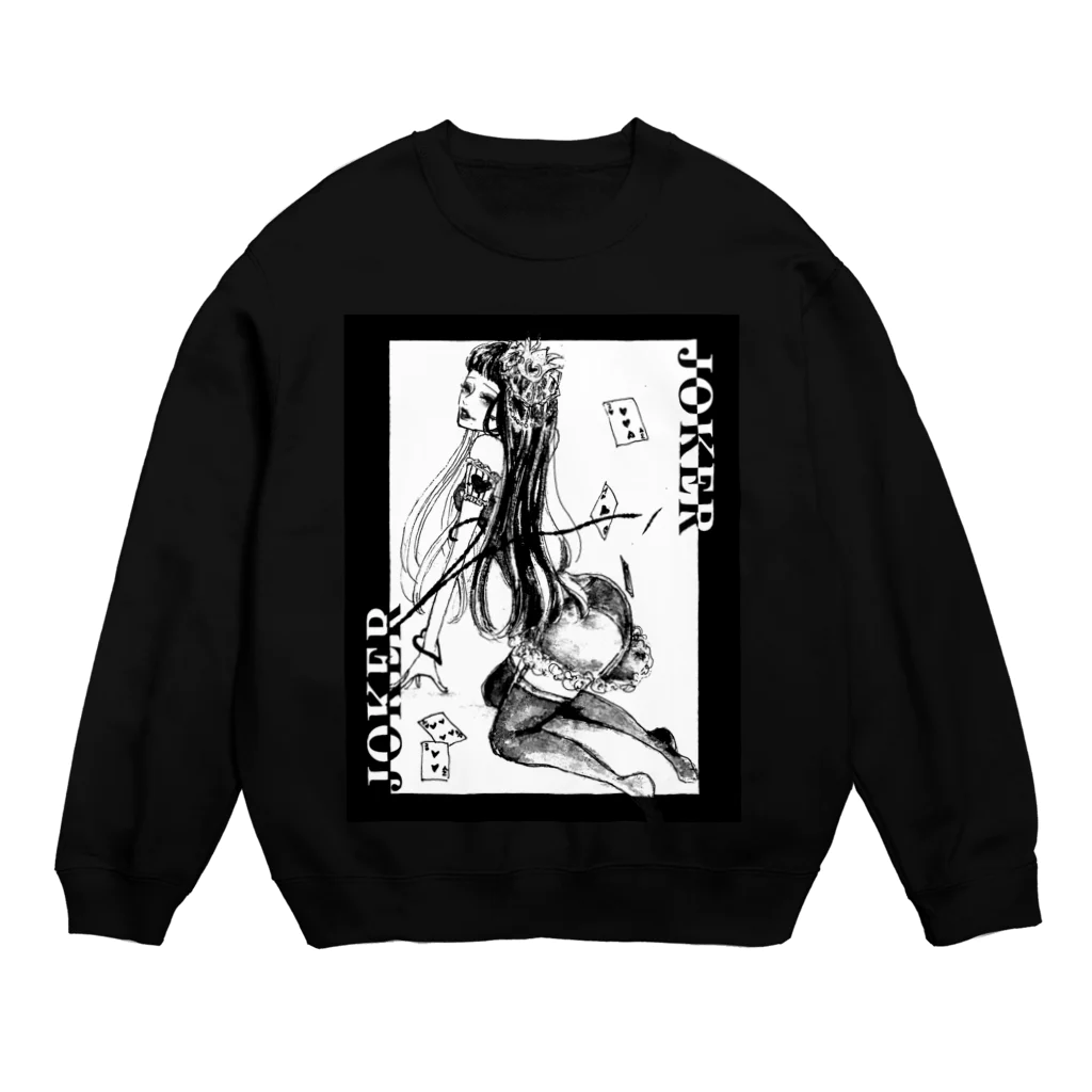 仔羊 めえのJOKER Crew Neck Sweatshirt