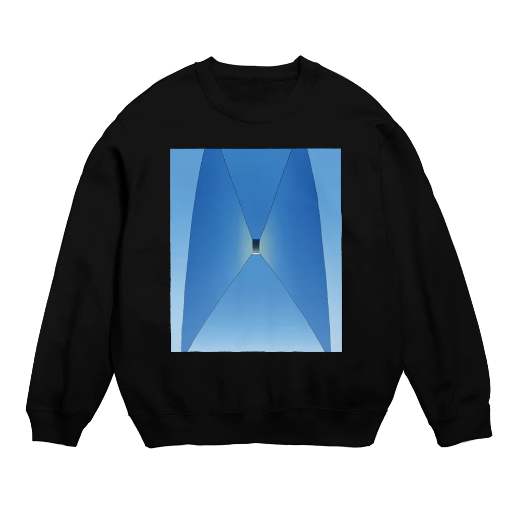 植田たてりの廊下の先 Crew Neck Sweatshirt