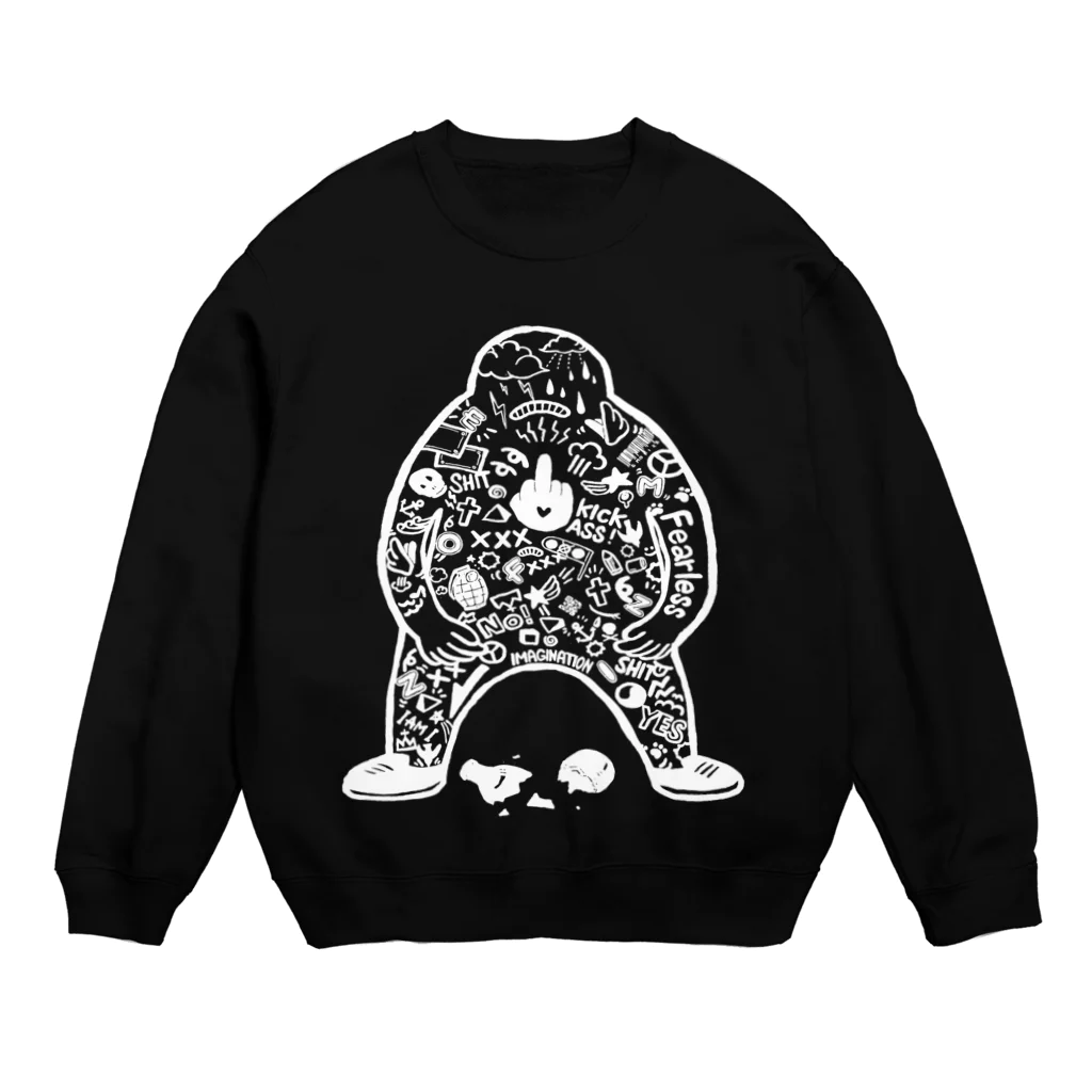 YUのNO IMAGINATION Crew Neck Sweatshirt