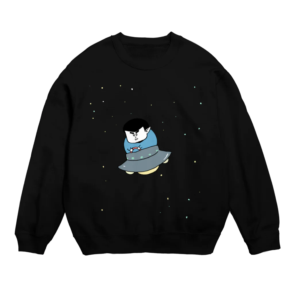 ぱくぱくショップの出勤 Crew Neck Sweatshirt