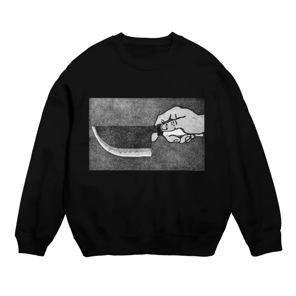 Tomoharu Mitsudairaの刃物 Crew Neck Sweatshirt