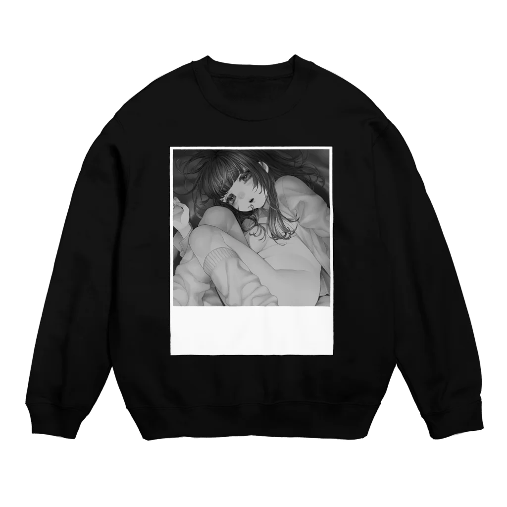 半熟おとめの#nukumori Crew Neck Sweatshirt