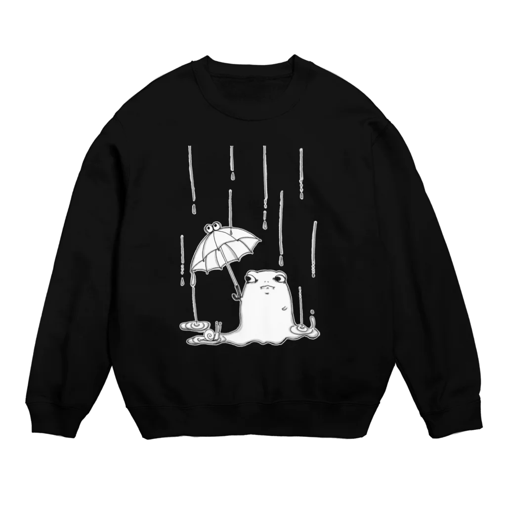 ねんねん虫のあいあい傘 Crew Neck Sweatshirt