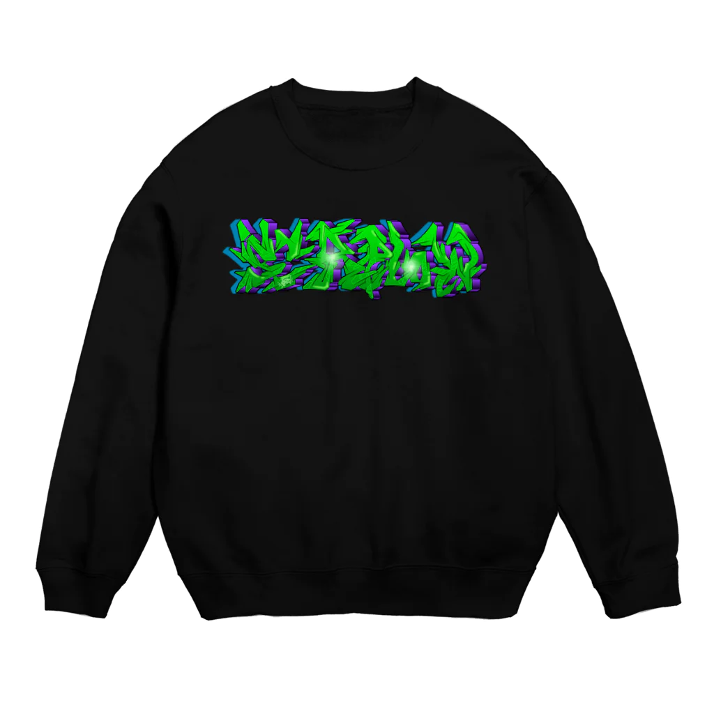 SCRPlowのSCRPlow_Graffiti Crew Neck Sweatshirt