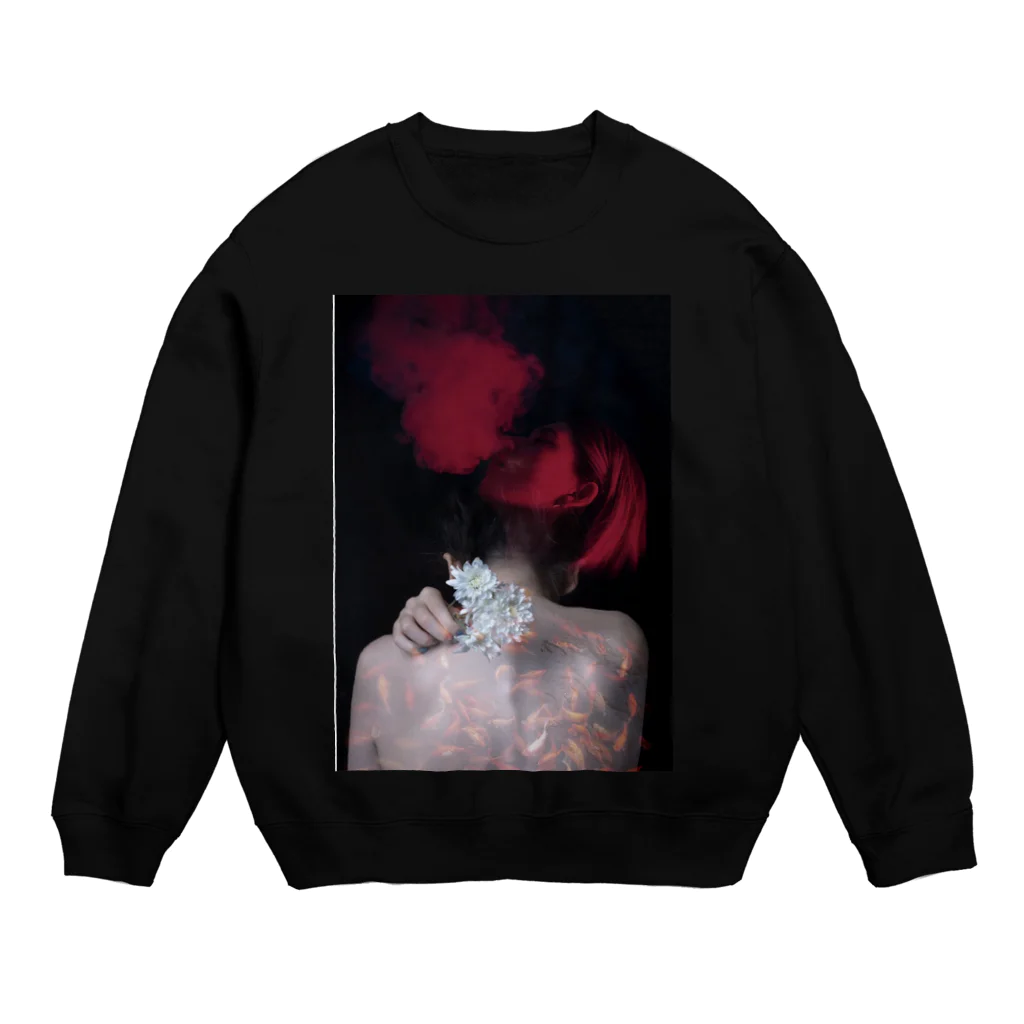 eto_yklifeの厨二病すうぇっと Crew Neck Sweatshirt