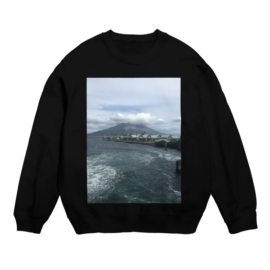 merci9954のThe 桜島 Crew Neck Sweatshirt