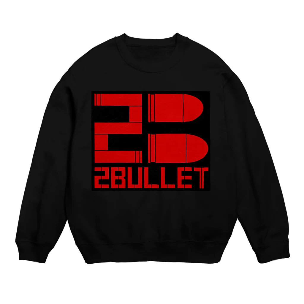 2Bulletの2Bullet "Red&Black" Crew Neck Sweatshirt