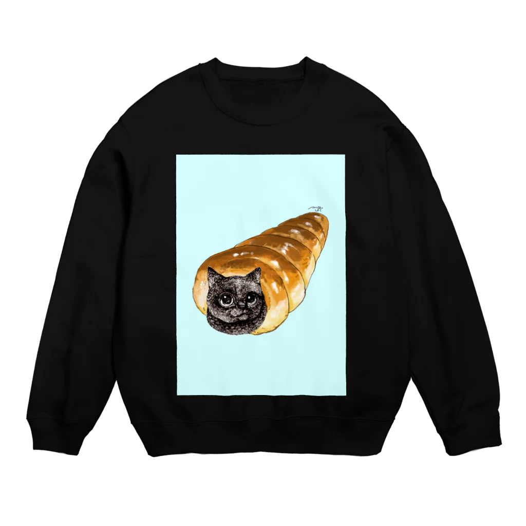 ながみねのコロネ猫 Crew Neck Sweatshirt