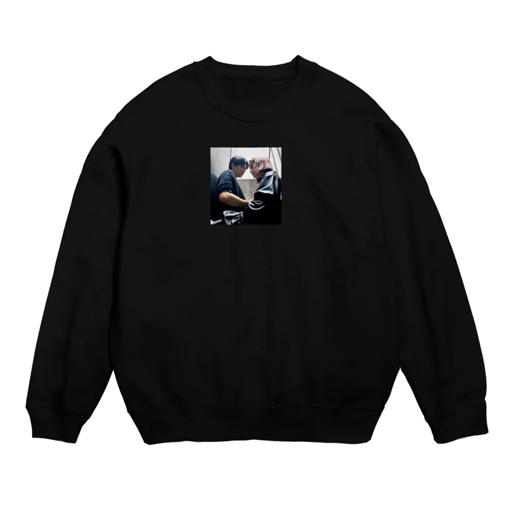 ue___uのラブ Crew Neck Sweatshirt