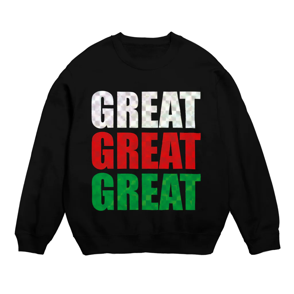 【仮想通貨】ADKグッズ専門店 のGREAT! Crew Neck Sweatshirt