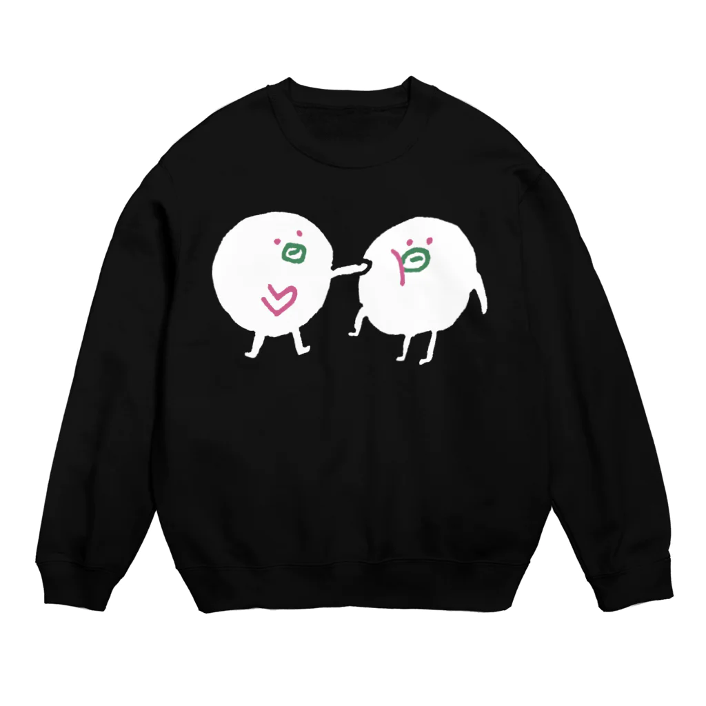 小さいいきものの小さいいきもの　ぱんち Crew Neck Sweatshirt