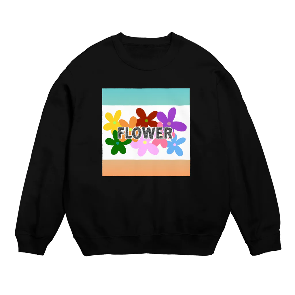 chaiのFLOWER FLOWER2 Crew Neck Sweatshirt