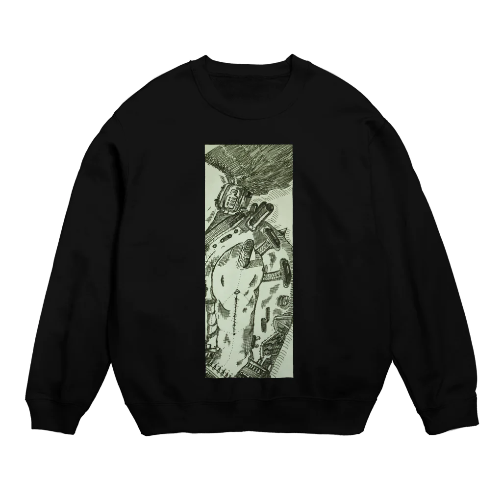 Deku-no-Bouのフランケンシュタイン Crew Neck Sweatshirt