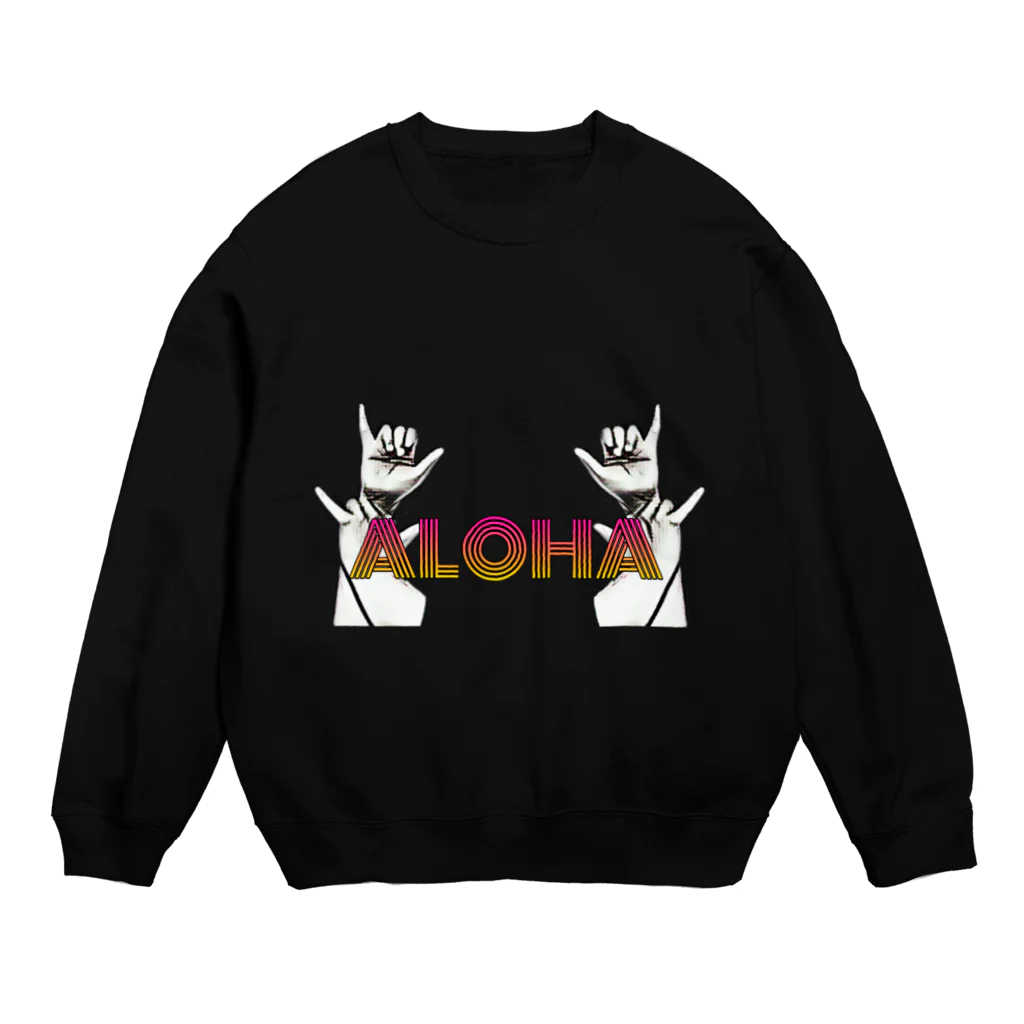 かおり(糖)。のハワイ殴り込みスウェット Crew Neck Sweatshirt