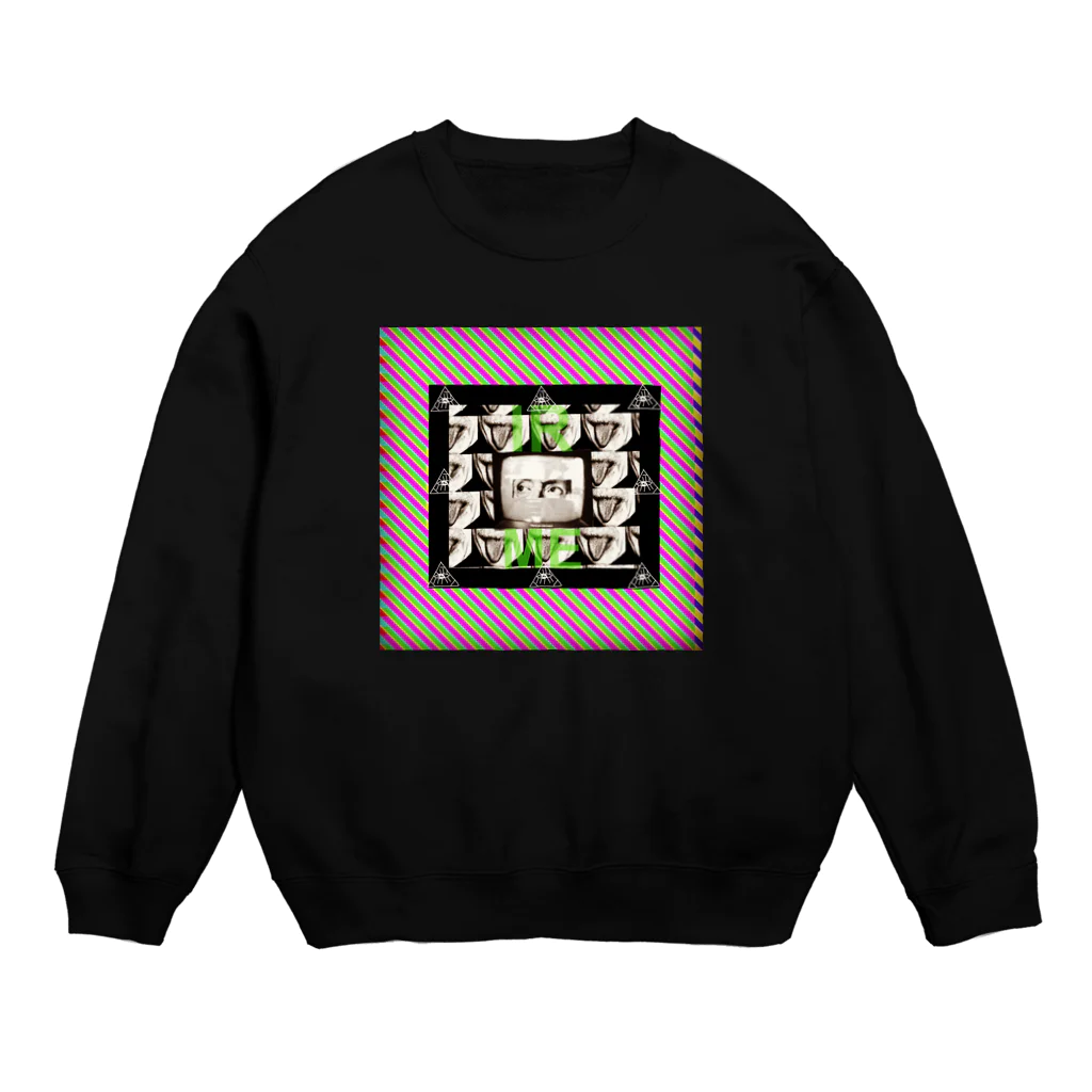 イルクロウズのサイケデリック Crew Neck Sweatshirt