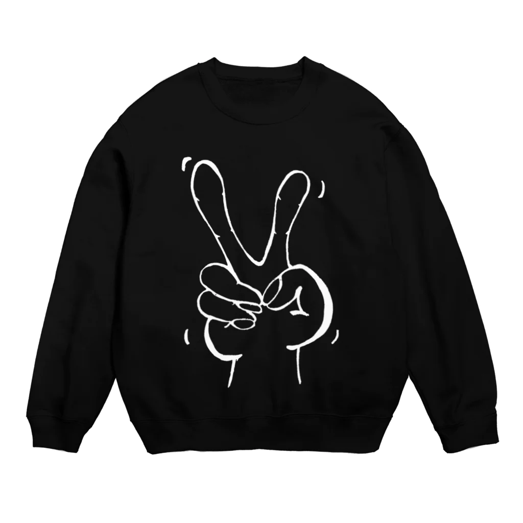 OBE クリエーションのpeaceman Crew Neck Sweatshirt