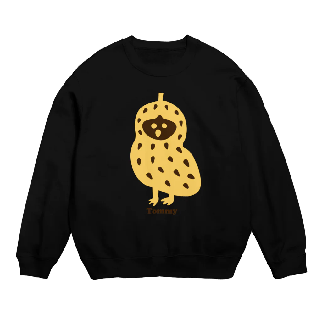 Takechan shopの【THE THREE OWL PEANUTS】Tommy Crew Neck Sweatshirt
